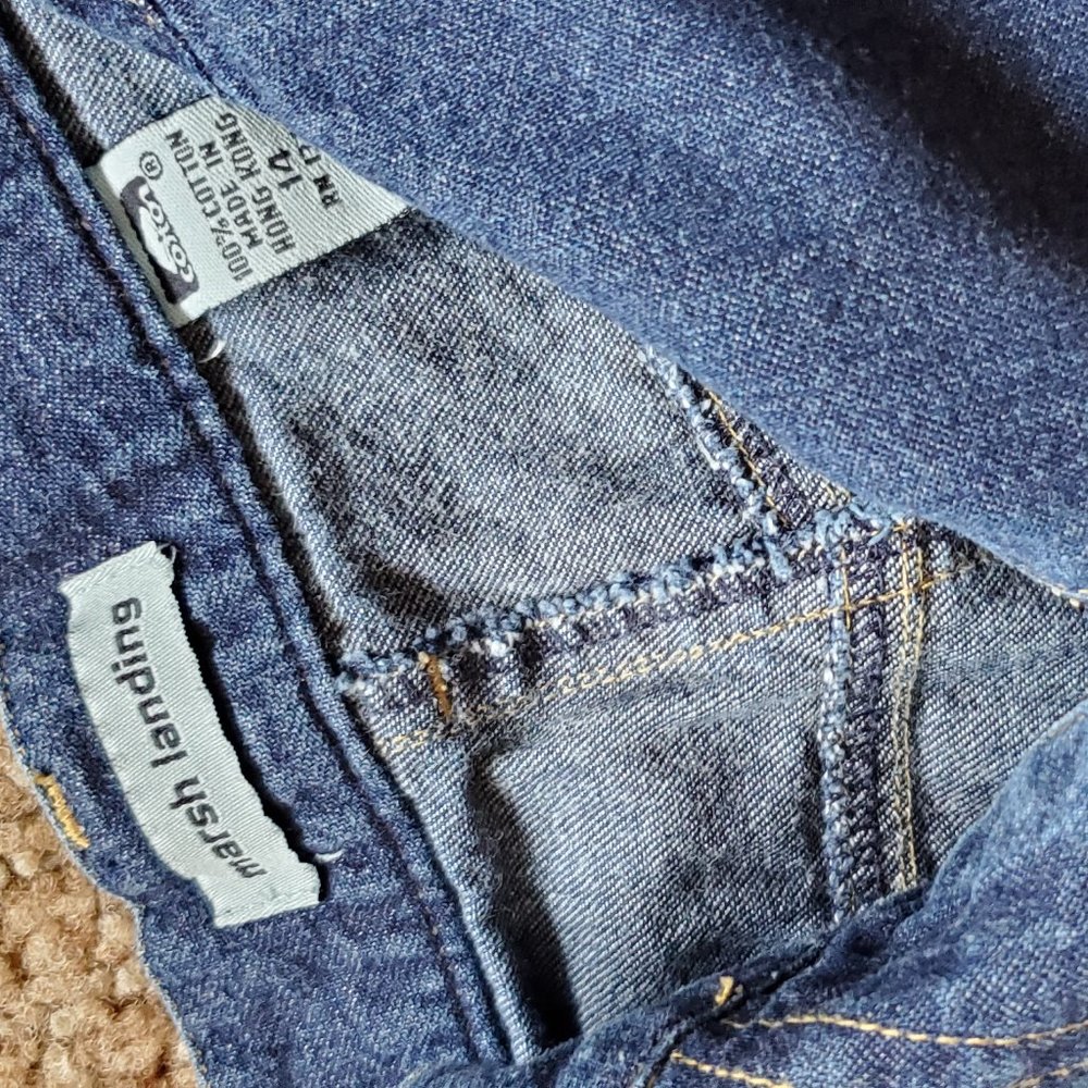 Girls Blue Jean Skirt